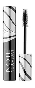 Ультрачерная тушь для объема ресниц Note Volume Act Mascara