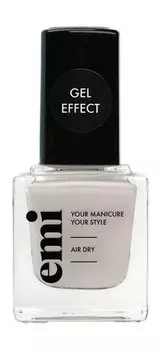Ультрастойкий лак для ногтей с гелевым эффектом Emi Nude Allure Ultra Strong Nail Polish Gel Effect