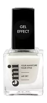 Ультрастойкое матовое закрепляющее покрытие для ногтей Emi Ultra Strong Matt Top Coat Gel Effect