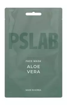 Успокаивающая тканевая маска для лица с экстрактом алоэ вера PS.Lab Aloe Vera Calming Face Mask
