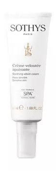 Успокаивающий крем для чувствительной кожи лица Sothys Soothing Velvet Cream