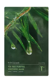 Тканевая маска с чайным деревом для проблемной кожи лица Dr.Ceuracle Dr Ceuracle Tea Tree Purifine Soothing Mask