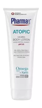 Успокаивающий лосьон для сухой и чувствительной кожи тела Herbal Pharmaline Atopic Calming Body Lotion