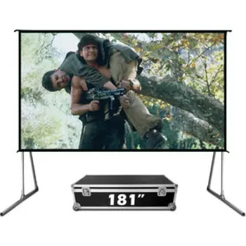 Экран для проектора S'OK Fast Folder SCPSFF-400x225RE 181'' 16:9 напольный, полотно White PVC
