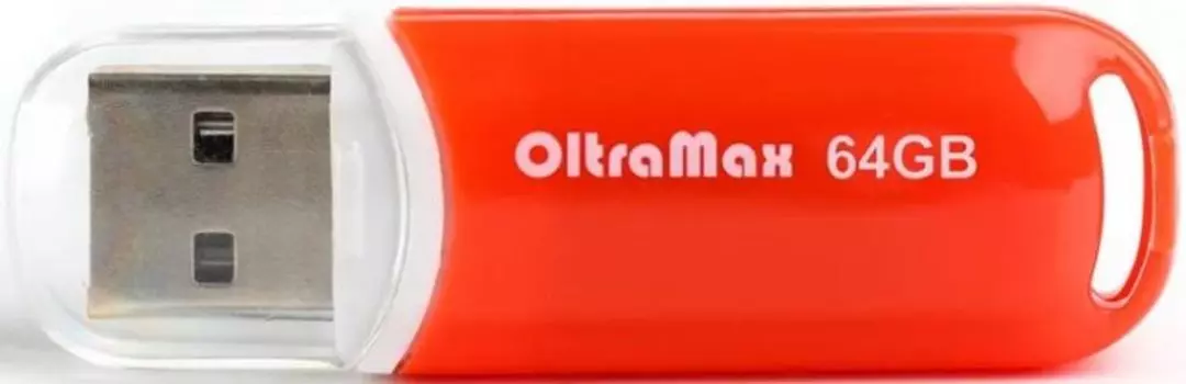 Накопитель USB 2.0 64GB OltraMax OM-64GB-230-Orange 230 оранжевый
