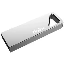 Накопитель USB 2.0 8GB Netac NT03U326N-008G-20PN U326, металлическая плоская