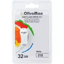 Накопитель USB 2.0 32GB OltraMax OM-32GB-210-White
