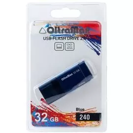 Накопитель USB 2.0 32GB OltraMax OM-32GB-240-Blue 240, синий
