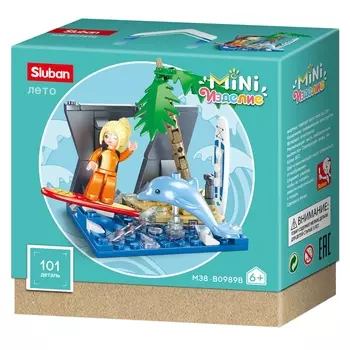 Конструктор SLUBAN Сезон года: Лето, деталей: 101 (M38-B0989B)