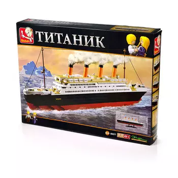 Конструктор SLUBAN "Титаник", деталей: 1012 (M38-B0577)
