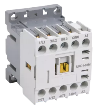 Контактор 12A 230В, AC, 1НЗ, IEK МКИ-11211 (KMM11-012-230-01)