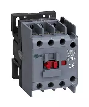 Контактор 25А 220 В, AC, 1НО, DEKraft КМ-102 (22004DEK)