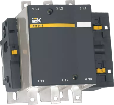 Контактор 330А 230 В, AC, 1НО, IEK KKT50-330-230-10 (KKT50-330-230-10)