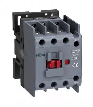 Контактор 38A 230В, AC, 1НЗ, DEKraft КМ-102 (22314DEK)
