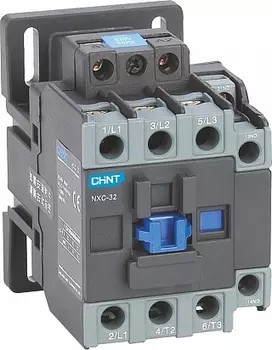 Контактор 9А 220 В, AC, 1НО + 1НЗ, CHINT NXC-09 (836704)