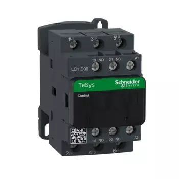 Контактор 9A 230В, AC, 1НО + 1НЗ, SCHNEIDER ELECTRIC TeSys Deca (LC1D09M7)