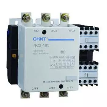 Контактор модульный трехполюсный (3P) 185А 230 В, AC, CHINT NC2-185 (671435)