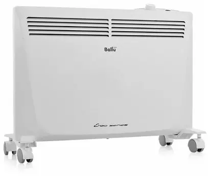 Конвектор Ballu Enzo BEC/EZMR-1500 1.5 кВт 20 м, 220В, напольно-настенный, механическое управление, термостат, белый