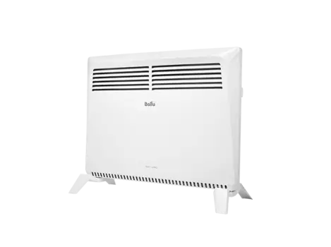 Конвектор Ballu Solo Turbo BEC/SMT-1500 1.5 кВт 20 м, 220В, напольный, механическое управление, термостат, белый (BEC/SMT-1500)