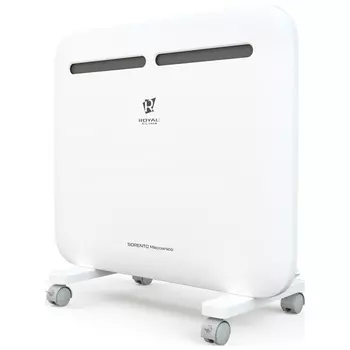 Конвектор ROYAL CLIMA REC-S1000M 1 кВт 10 м, 220В, напольно-настенный, механическое управление, термостат, белый (REC-S1000M)