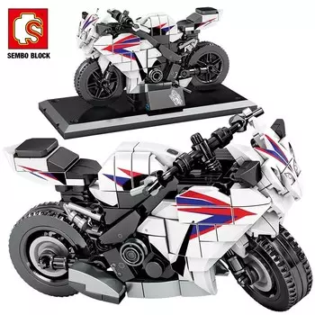 Конструктор Sembo City Off-road Motorbike Technic, деталей: 227 (701112)