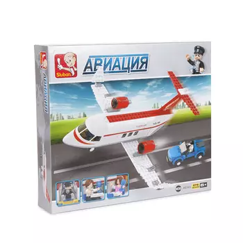 Конструктор SLUBAN "Авиация: Самолёт", деталей: 275 (M38-B0365)