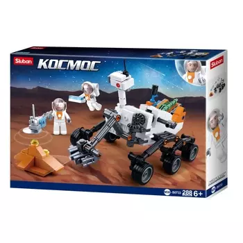 Конструктор SLUBAN "Космос: Марсоход", деталей: 288 (M38-B0733)