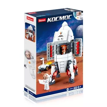 Конструктор SLUBAN Космос: Посадочный модуль, деталей: 320 (M38-B0923)