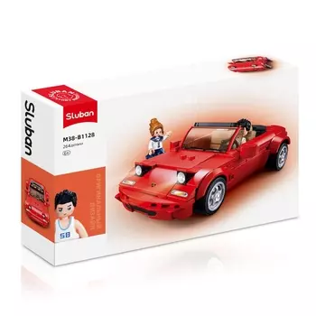 Конструктор SLUBAN "Модельки: Кабриолет FX5", деталей: 264 (M38-B1128)