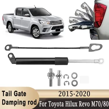 Для Toyota Hilux Revo M70 M80 2015-2020 задняя дверь газовая распорка замедляющий амортизатор опорный стержень задняя дверь мягкий открывающийся вспомогательный