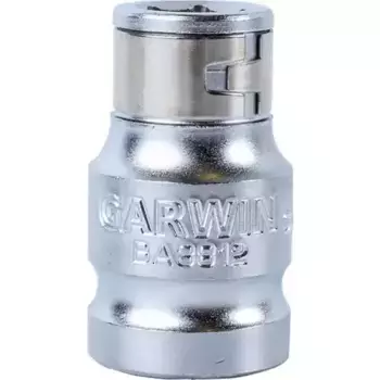 BA3812 Адаптер под биты 10 мм на квадрат 1/2' GARWIN