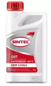 Антифриз SINTEC 6145010 красный G12+ 1 л