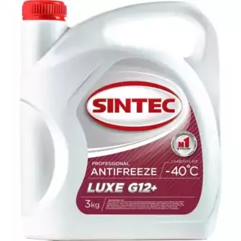 Антифриз SINTEC 990464 красный готовый G12+ 3 л 3 кг