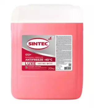 Антифриз SINTEC 990470 красный готовый G12+ 20 кг