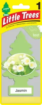 Ароматизатор автомобильный жасмин LITTLE TREES U1P-10433-RUSS картонный