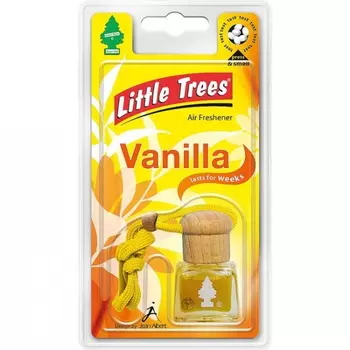 Ароматизатор автомобильный ваниль LITTLE TREES C01 жидкостный