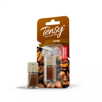 ароматизатор! Tensy подвесной жидкость бутылочка блистер Кофе\