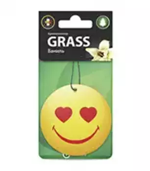 Ароматизатор автомобильный ваниль GRASS ST-0400 картонный