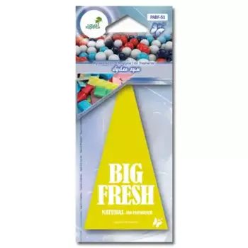 ароматизатор! воздуха пластинка ''BIG FRESH'' Бубль гум \