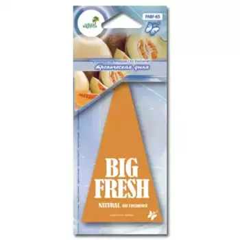 ароматизатор! воздуха пластинка ''BIG FRESH'' Тропическая дыня \
