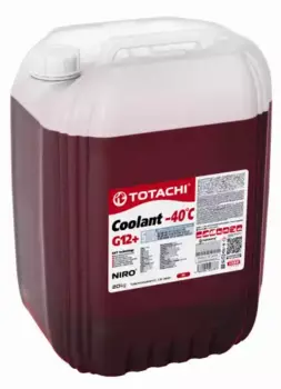 Антифриз TOTACHI 43120 красный готовый G12+ 20 кг