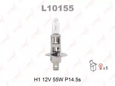 Автолампа галогенная LYNXAUTO L10155 P14.5s