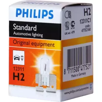 Автолампа галогенная PHILIPS 12311C1 X511