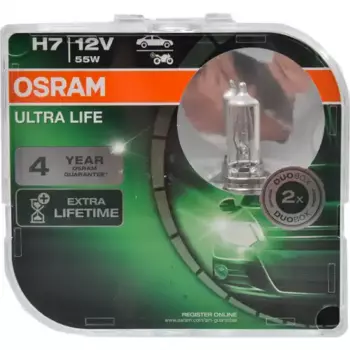 Автолампа галогенная OSRAM 64210ULT-HCB PX26d