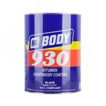 антикоррозийный состав BODY 930! черн. 1 кг состав на основе каучука, битума и синт смол\ 9300200001