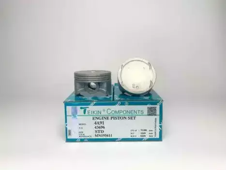 Автозапчасть/TEIKIN Поршень двигателя 3A91 43696-STD (MN195611) (10013160/040220/0048711, ИНДОНЕЗИЯ)