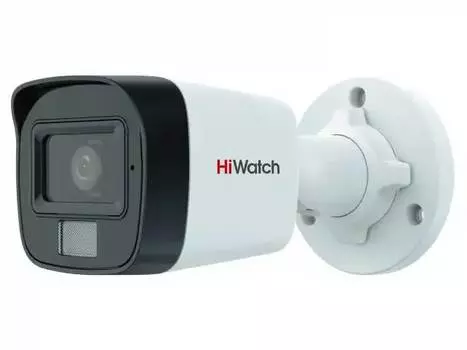 Видеокамера IP HiWatch DS-T200A(B) (3.6MM) аналоговая, HD-TVI цв. корп.:белый