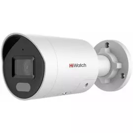 Видеокамера IP HiWatch IPC-B042C-G2/UL(4mm) 4Мп уличная цилиндрическая с LED-подсветкой до 40м, стро
