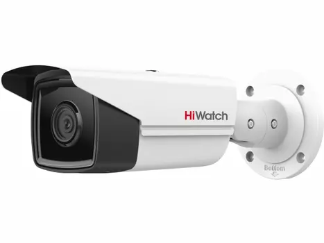 Видеокамера IP HiWatch IPC-B582-G2/4I (6mm) 8Мп уличная цилиндрическая с EXIR-подсветкой до 80м 1/2.8" Progressive Scan CMOS; объектив 6мм; угол обзор