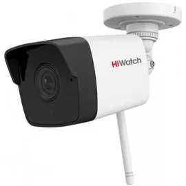 Видеокамера IP HiWatch DS-I250W(C) (4 mm) 2Мп уличная цилиндрическая c EXIR-подсветкой до 30м и WiFi 1/2.7'' CMOS матрица; объектив 4мм; угол обзора 8